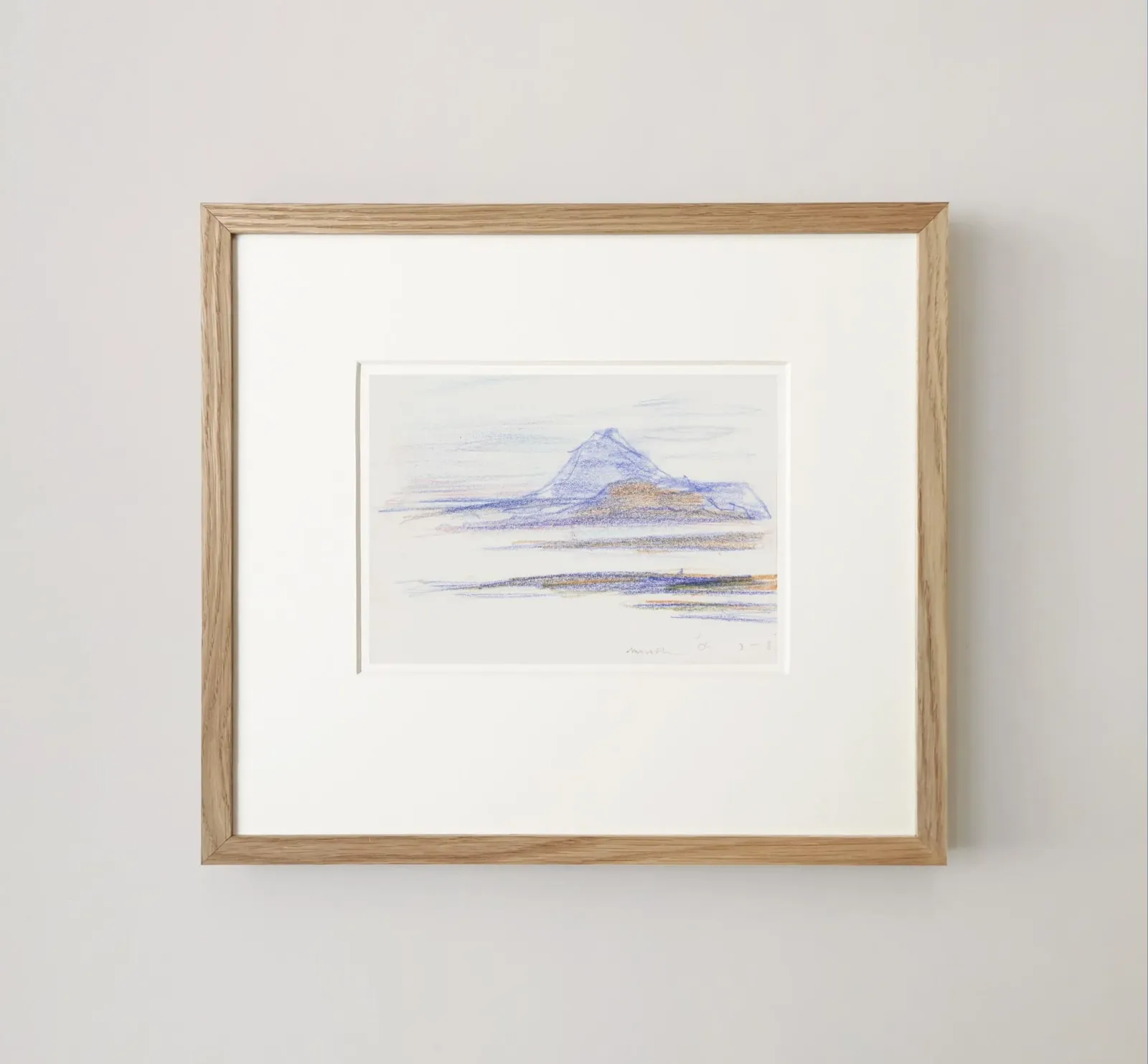 John Olsen: Mývatn (island), sand. 1984