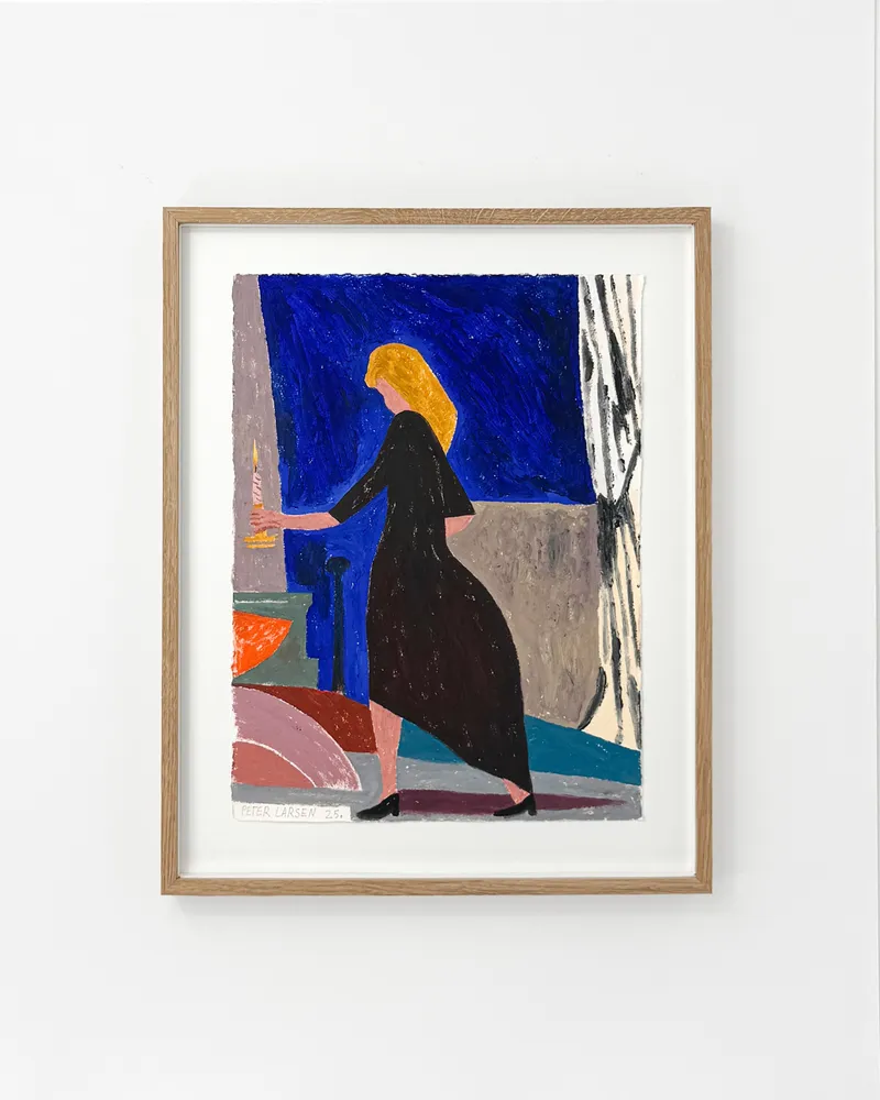 Peter Larsen: Lysbærer i ultramarin, 2025