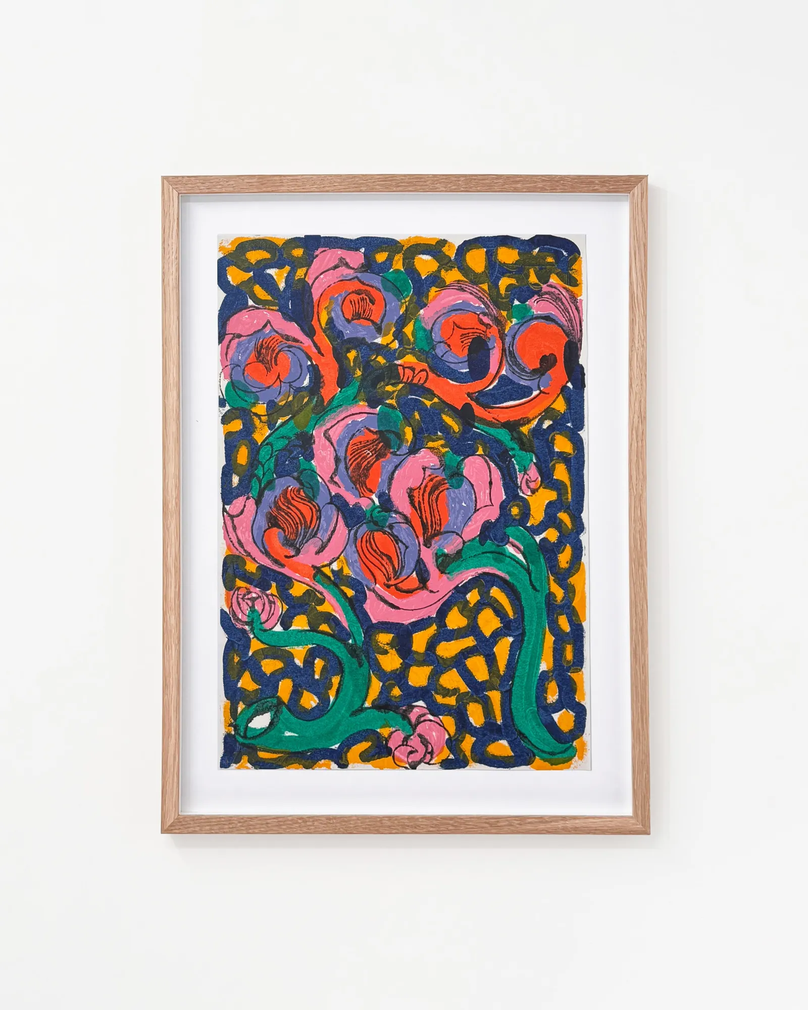Petra Börner: POWERFLOWER 043a, 2021