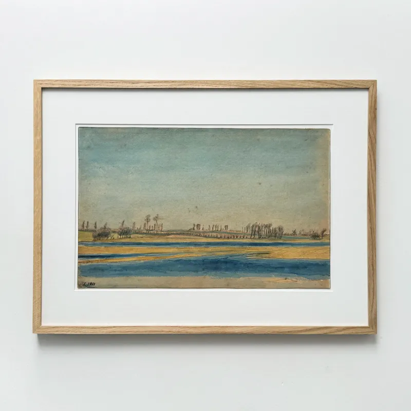 Johannes Larsen: Parti fra Tårbystranden, 1911