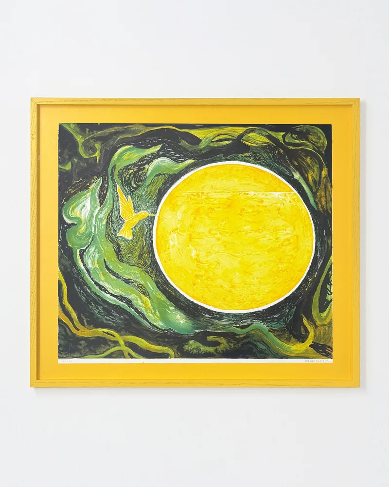 Mie Mørkeberg: Portal (Kolibri), 2021 (inkl. indramning)